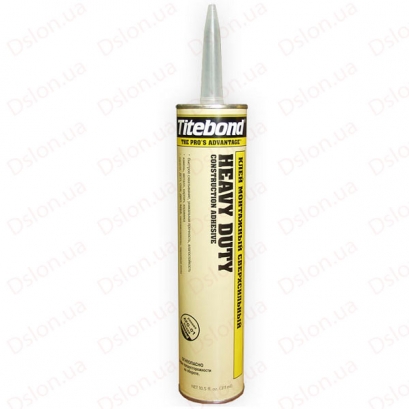 Клей монтажний Titebond Heavy Duty у тубі 296 мл