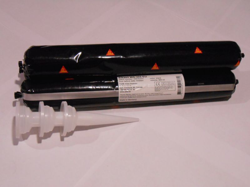 Sikasil герметик WS-305EU black C295/20, 600 мл-1